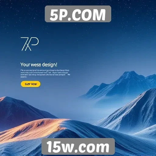 Tendências de design no site 5P.COM