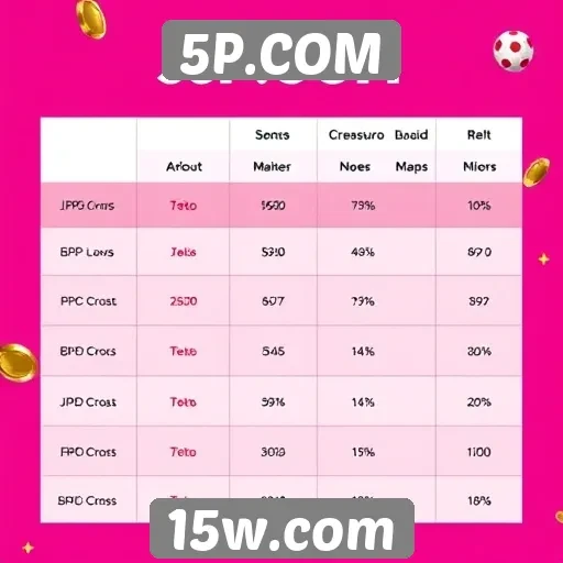 Comparativo de recursos de 5P.COM com outros sites de jogos
